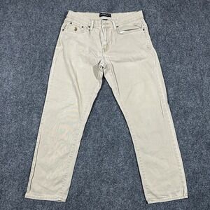 U.S. Polo Assn. Activate Stretch Men's Beige Straight Leg Jeans 32x30 Lot of 2‎